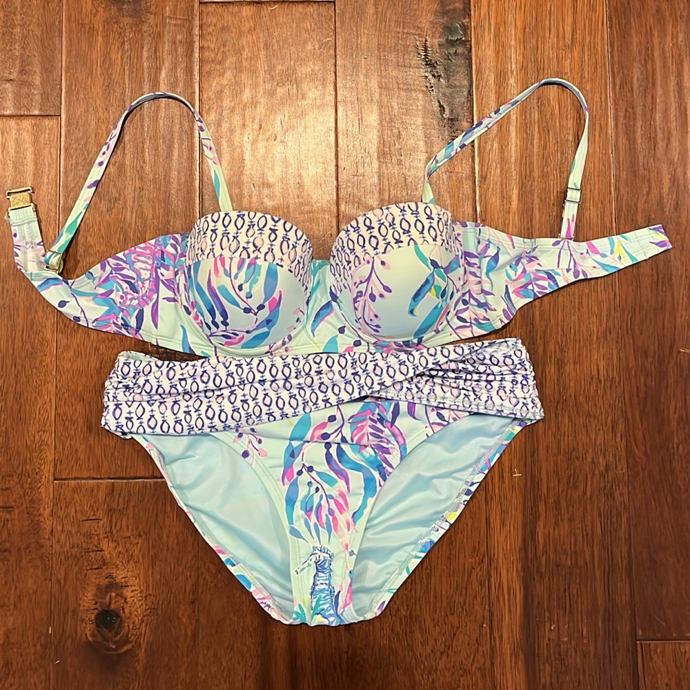 Lilly Pulitzer two piece swimsuit